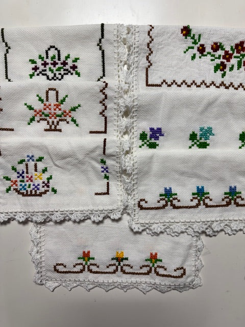 Floral Mini Servilleta and Tortilla Set