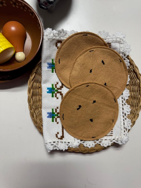 Floral Mini Servilleta and Tortilla Set