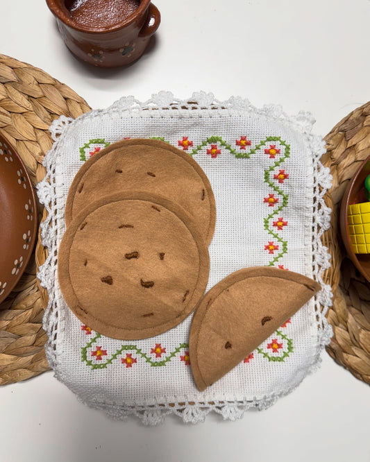 Floral Mini Servilleta and Tortilla Set